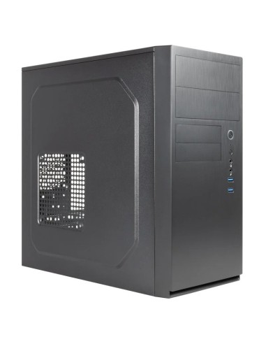 CAJA MICRO ATX UNYKA AERO C11  NEGRA SIN FUENTE USB 3.0 PN: UK52108 EAN: 6974560220786   