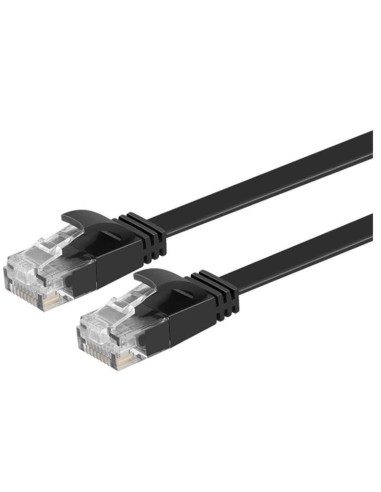 CABLE UTP   0.5 M CAT.6 NEGRO PN: UTP 50CM CAT.6 EAN: 1000000004371   