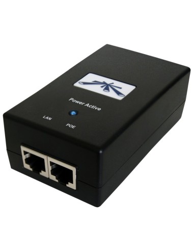 INYECTOR UBIQUITI POE-48-24W-G  GIGALAN PN: POE-48-24W-G EAN: 810354023088    