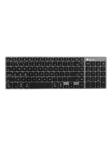 TECLADO WIRELESS NGS FORTUNE   BT RECARGABLE NEGRO PN: FORTUNE BT EAN: 8435430619409   