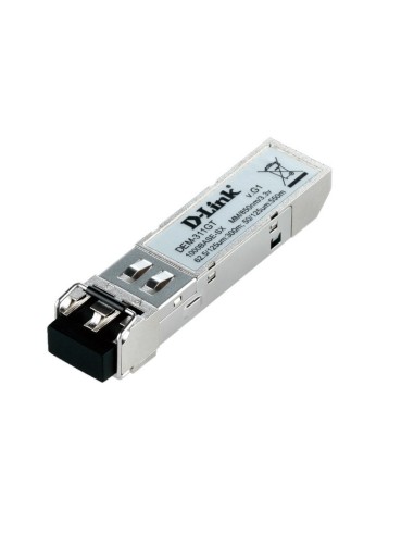 TRANSCEIVER D-LINK DEM-311GT   MULTIMODO LC 3,3V HASTA 550M PN: DEM-311GT EAN: 790069248153    