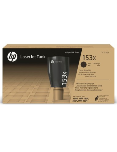 KIT RECARGA TONER LASERJET     TANK 153X NEGRO PN: W1530X EAN: 195697898266    