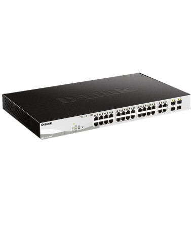 SWITCH GIGA 28PTOS DLINK DGS-1 210-28MP  CPN SMART,POE PN: DGS-1210-28MP EAN: 0790069427664   