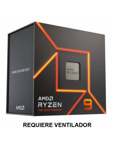 CPU AMD S-AM5 RYZEN 9 7950X    4.5 GHZ BOX SIN VENTILADOR PN: 100-100000514WOF EAN: 730143314534    