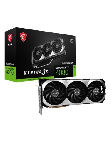 VGA RTX4080   16GB GDDR6X MSI  VENTUS 3X OC PN: 912-V511-009 EAN: 4711377026352   