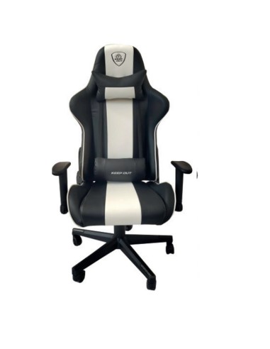 SILLA GAMING KEEP OUT RACING   PRO WHITE PN: XSPRORACINGW EAN: 8435099529040   