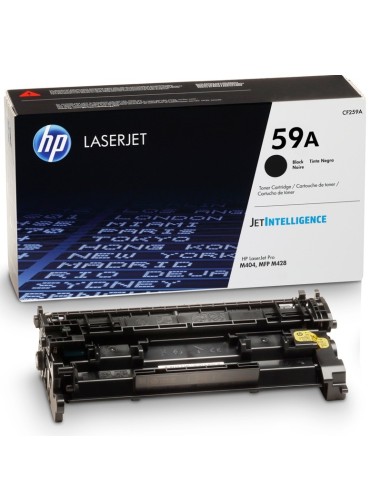 TONER HP CF259A 59A NEGRO PN: CF259A EAN: 192018046771    