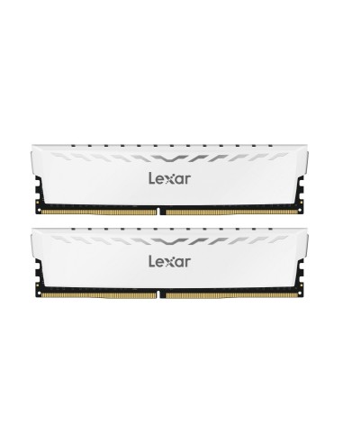 DDR4  32GB/3600MHZ LEXAR THOR  HEATSINK BLANCO 2X16GB PN: LD4BU016G-R3600G EAN: 843367129317    