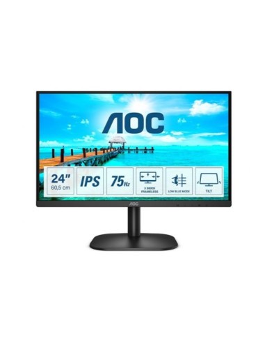 MONITOR 23.8" AOC LED 24B2XDA  FHD MULTIMEDIA NEGRO PN: 24B2XDA EAN: 4038986148320   