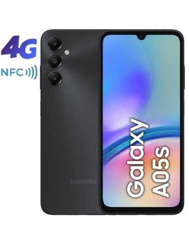 SMARTPHONE 6.5" SAMSUNG GALAXY A05S 4GB 64GB 4G NFC NEGRO PN: SM-A057G/DSN EAN: 8806095268378   