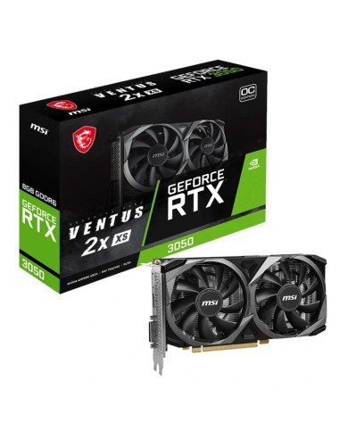 VGA RTX3050    8GB GDDR6  MSI  OC EDITION VENTUS X2 XS PN: 912-V809-4287 EAN: 4711377084796   