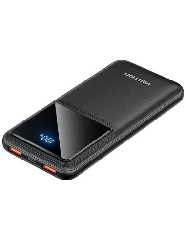 POWERBANK 10000 MAH VENTION    22.5W LED DISPLAY NEGRO PN: FHKB0 EAN: 6922794781559   