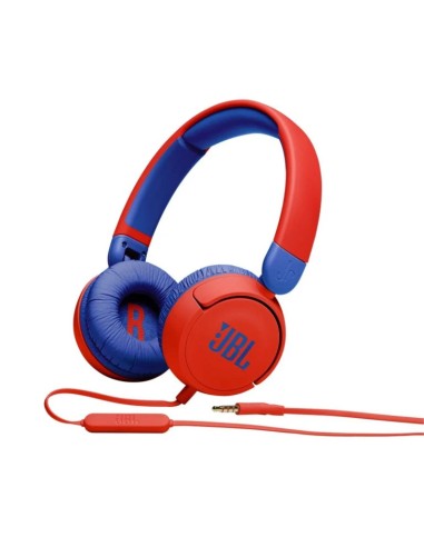 AURI + MIC 3.5MM 1M JBL JR310  ROJO Y AZUL PN: JBLJR310RED EAN: 6925281976919   