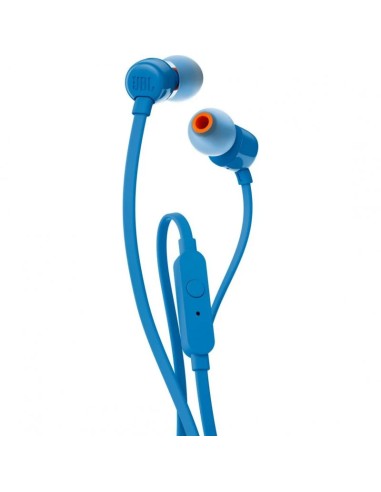 AURI + MIC 3.5MM JBL TUNE 110  AZUL PN: JBLT110BLU EAN: 6925281918940   