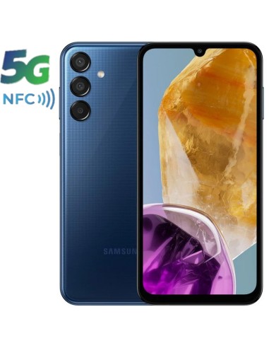 SMARTPHONE 6.5" SAMSUNG GALAXY M15 4GB 128GB 5G NFC AZUL PN: SM-M156B/DSN EAN: 8806095493015   