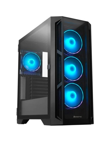 CAJA GAMING CHIEFTEC APEX GA-0 1B-TG-OP RGB NEGRO CRISTAL TEM PN: GA-01B-TG-OP EAN: 0753263078520   