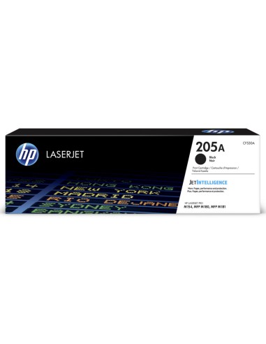 TONER HP CF530A 205A NEGRO PN: CF530A EAN: 190781106968    