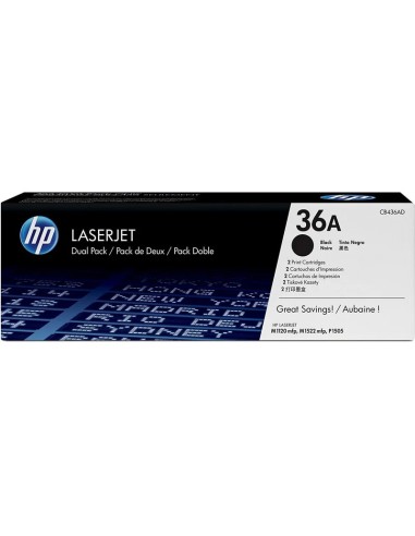 TONER HP CB436A NEGRO PN: CB436A EAN: 882780905221    