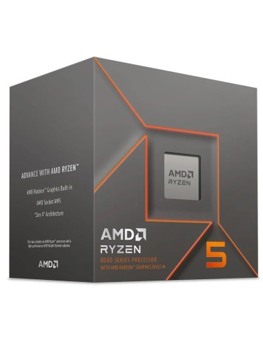 CPU AMD S-AM5 RYZEN 5 8500G    3.5GHZ BOX CON VENTILADOR PN: 100-100000931BOX EAN: 0730143316439   