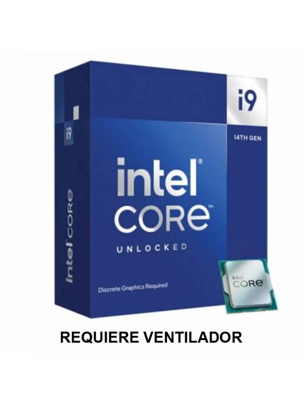 CPU INTEL S-1700 CORE I9-14900 KF 3.2GHZ BOX SIN VENTILADOR PN: BX8071514900KF EAN: 5032037278546